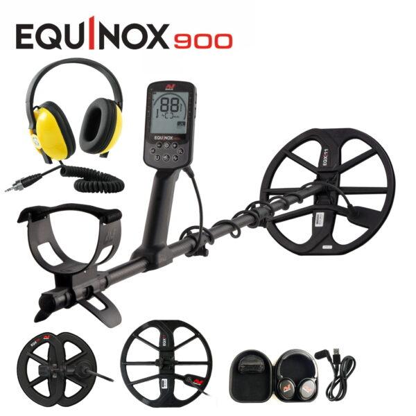 Minelab EQUINOX 900 + Słuchawki podwodne