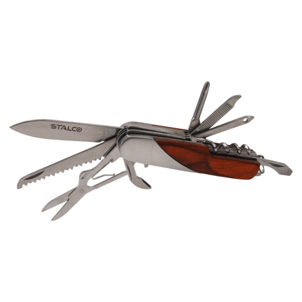 NOŻ WIELOFUNKCYJNY 10ELEM. STALCO S-17770