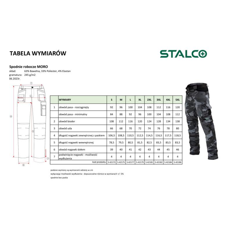 SPODNIE ROBOCZE MORO SZARY - obrazek 2