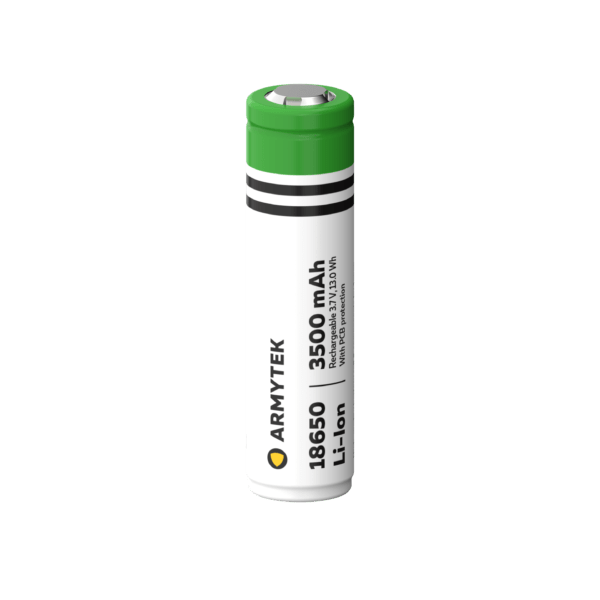AKUMULATOR ARMYTEK 18650 LI-ION 3500 MAH Z PŁYTKĄ OCHRONNĄ