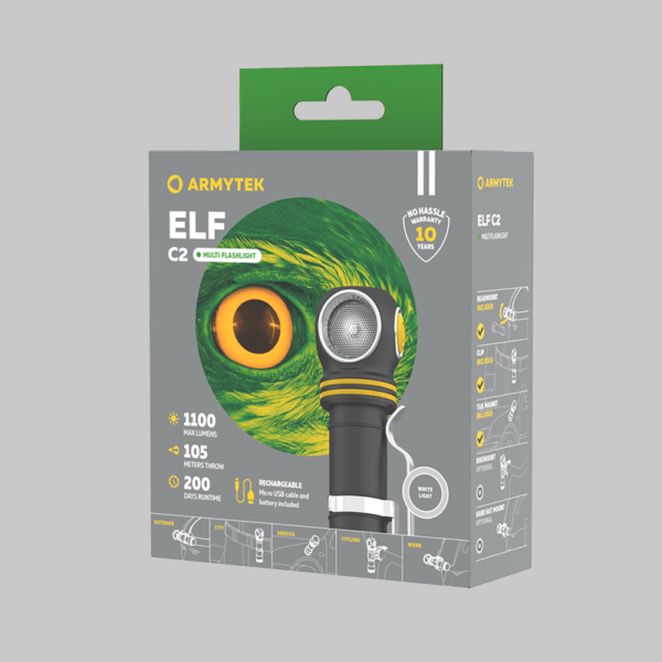 Armytek Elf C2 Micro USB White