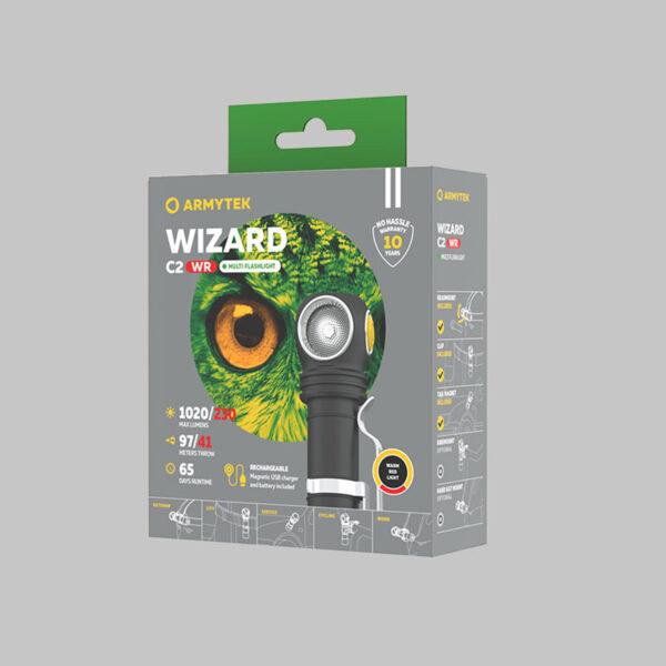 Armytek Wizard C2 WR Magnet USB Warm (Ciepłe światło)
