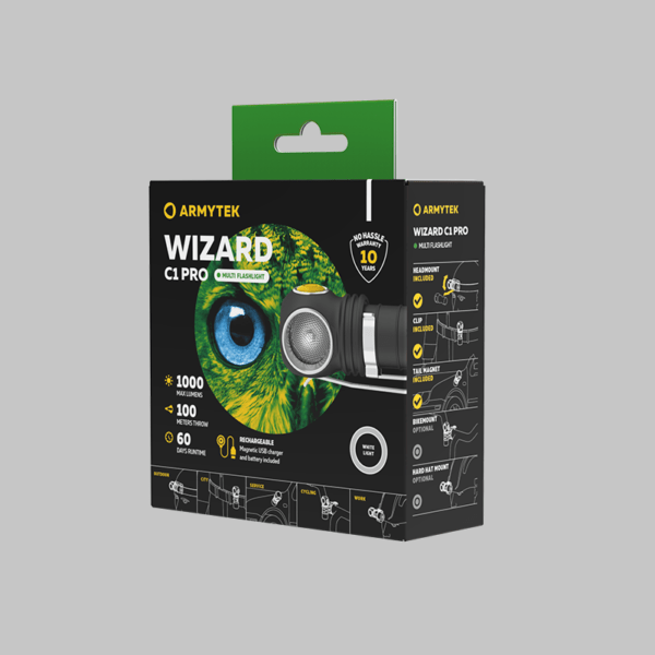Armytek Wizard C1 Pro Magnet USB White