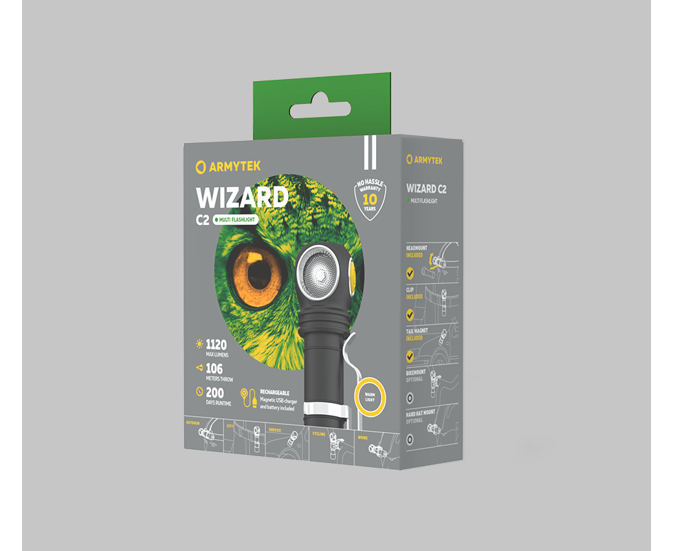 Armytek Wizard C2 Magnet USB Warm