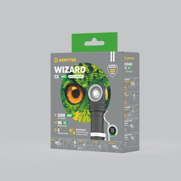 Armytek Wizard C2 Magnet USB White