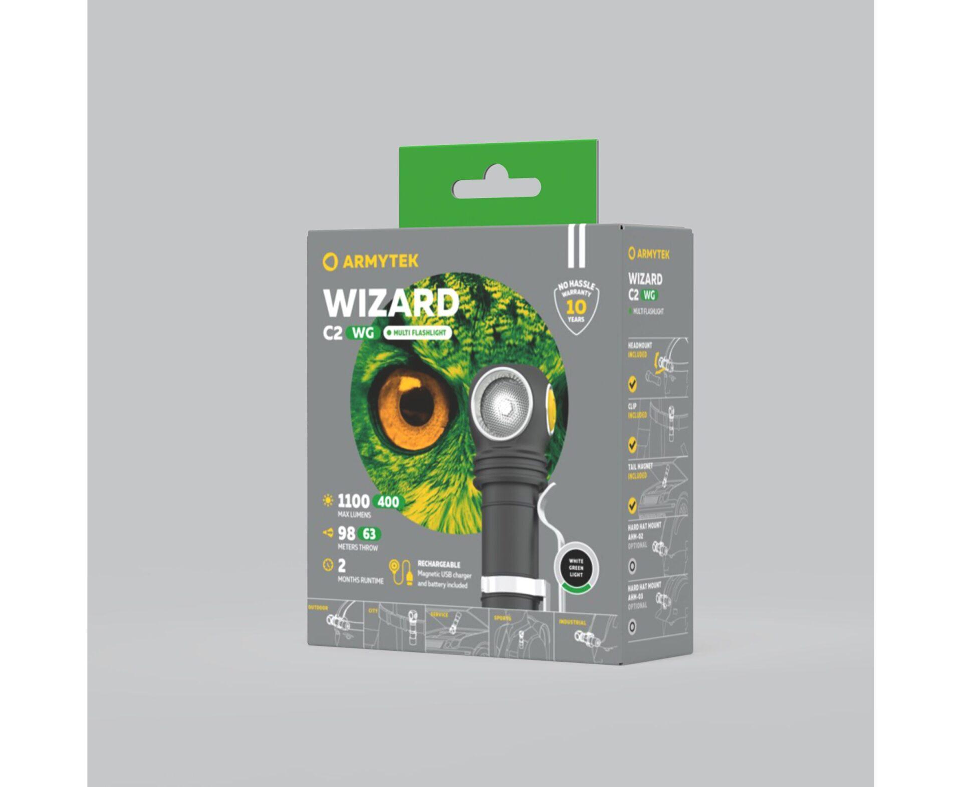 Armytek Wizard C2 Magnet USB White