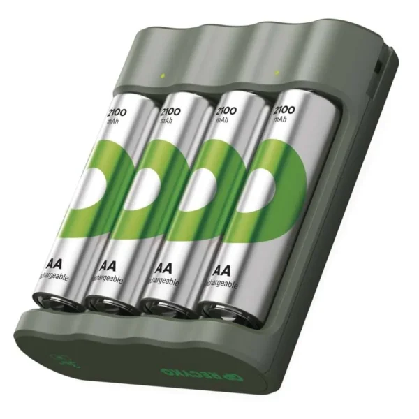 Ładowarka akumulatorów GP Eco E441 + 4× AA ReCyko 2100 mAh