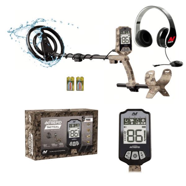 X-TERRA INTREPID Tactical + Słuchawki przewodowe MINELAB