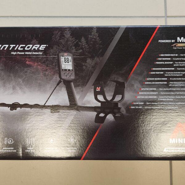 MINELAB MANTICORE + Cewka 11" + Słuchawki ML 105 - Używany