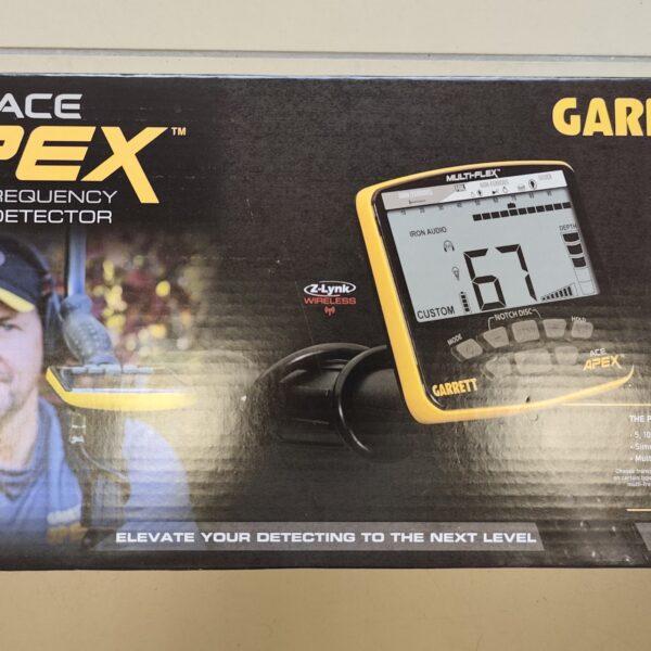 GARRETT APEX z cewką Raider 8.5×11” - Używany