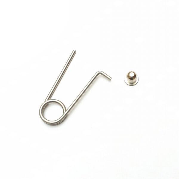 Zacisk sprężynowy Minelab do środkowych i dolnych cześci sztycy EQUINOX 600/800 i serii X-Terra