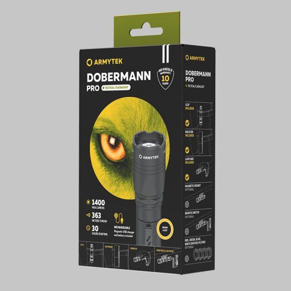 Armytek Dobermann Pro Magnet USB Warm