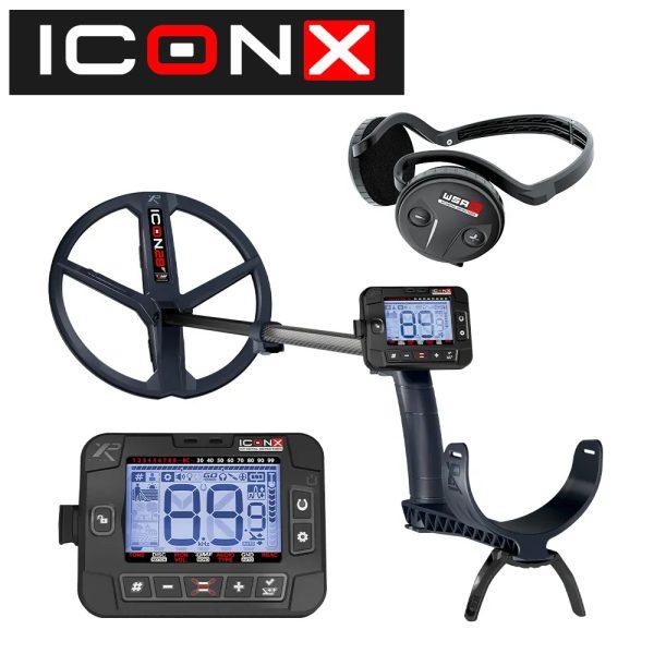 XP IconX RC FMF D28FMFIC 11" + słuchawki WSA-ST - Wykrywacz metali